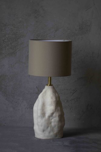 Настольная керамическая лампа Опал